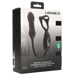 Levelz Ballstretcher Plug Tri O Cock 10 x 3cm
